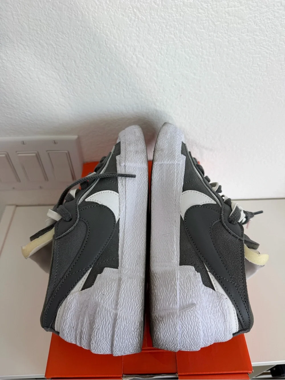 Nike Blazer Low x Sacai iron gray Sneakers
